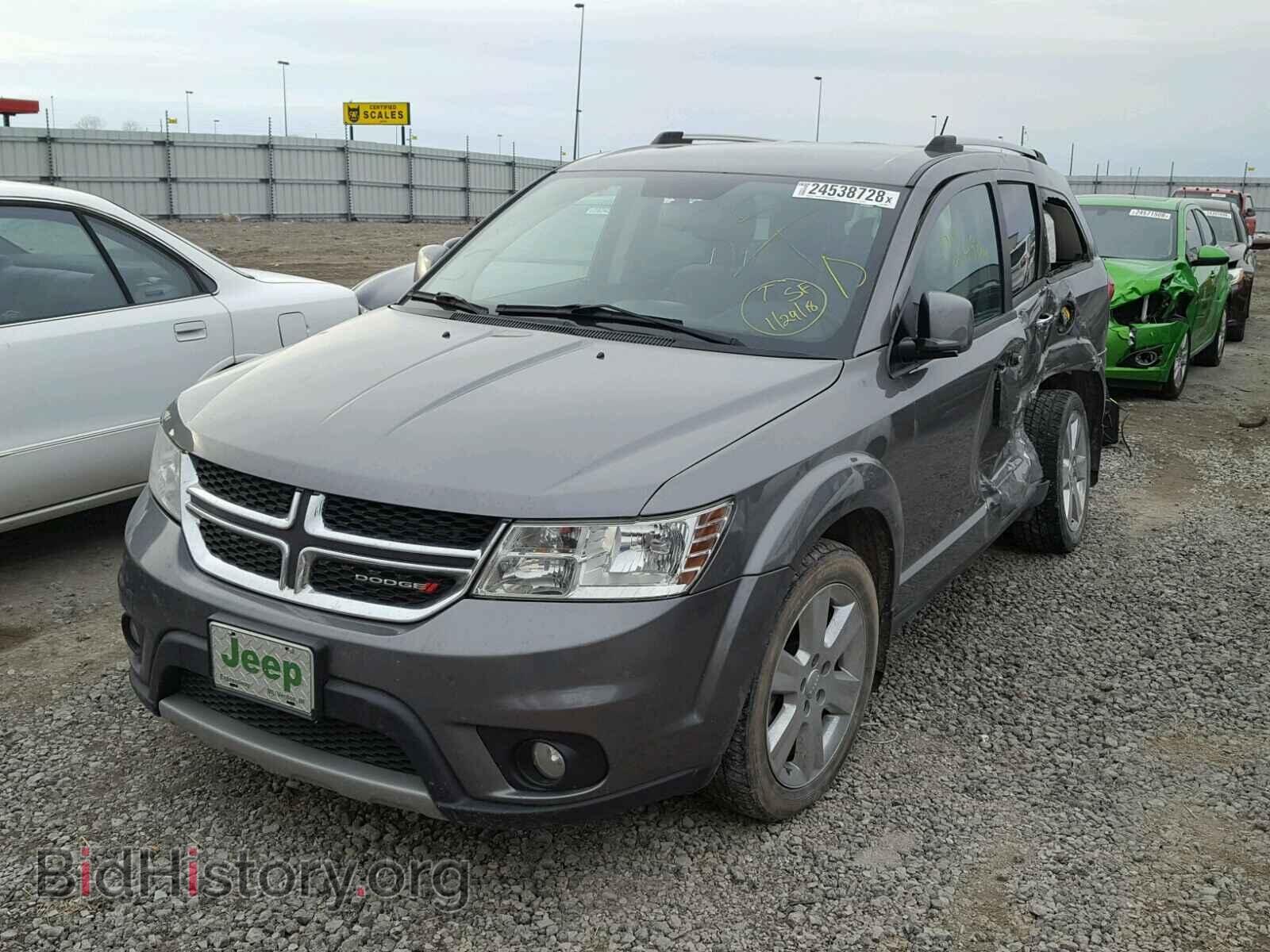 2012 DODGE JOURNEY - VIN: 3C4PDCDG4CT345390 - Фото 2