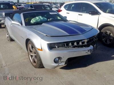 2011 Chevrolet CAMARO Camaro LT, серебристый — VIN , Copart