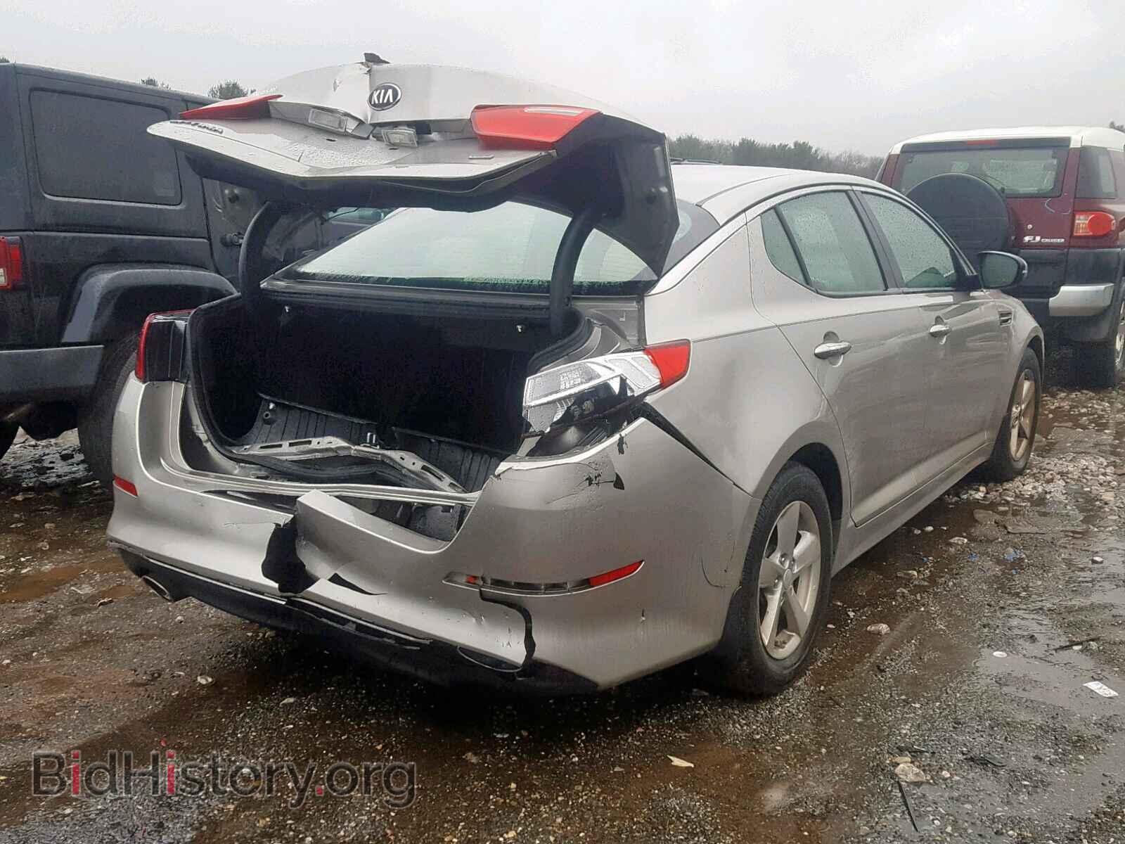 2015 KIA OPTIMA - VIN: 5XXGM4A70FG466010 - Photo 4