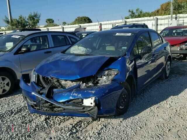 2013 HONDA CIVIC - VIN: 19XFB2F52DE097511 - Фото 2