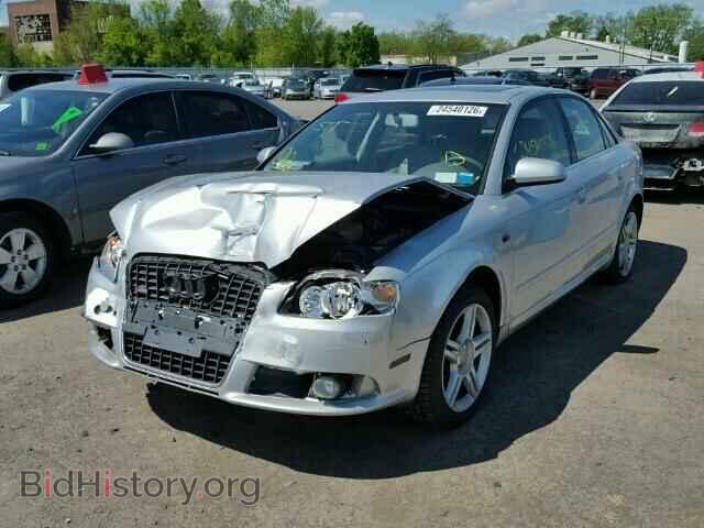 2008 AUDI A4 - VIN: WAUDF78E78A090369 - Фото 2