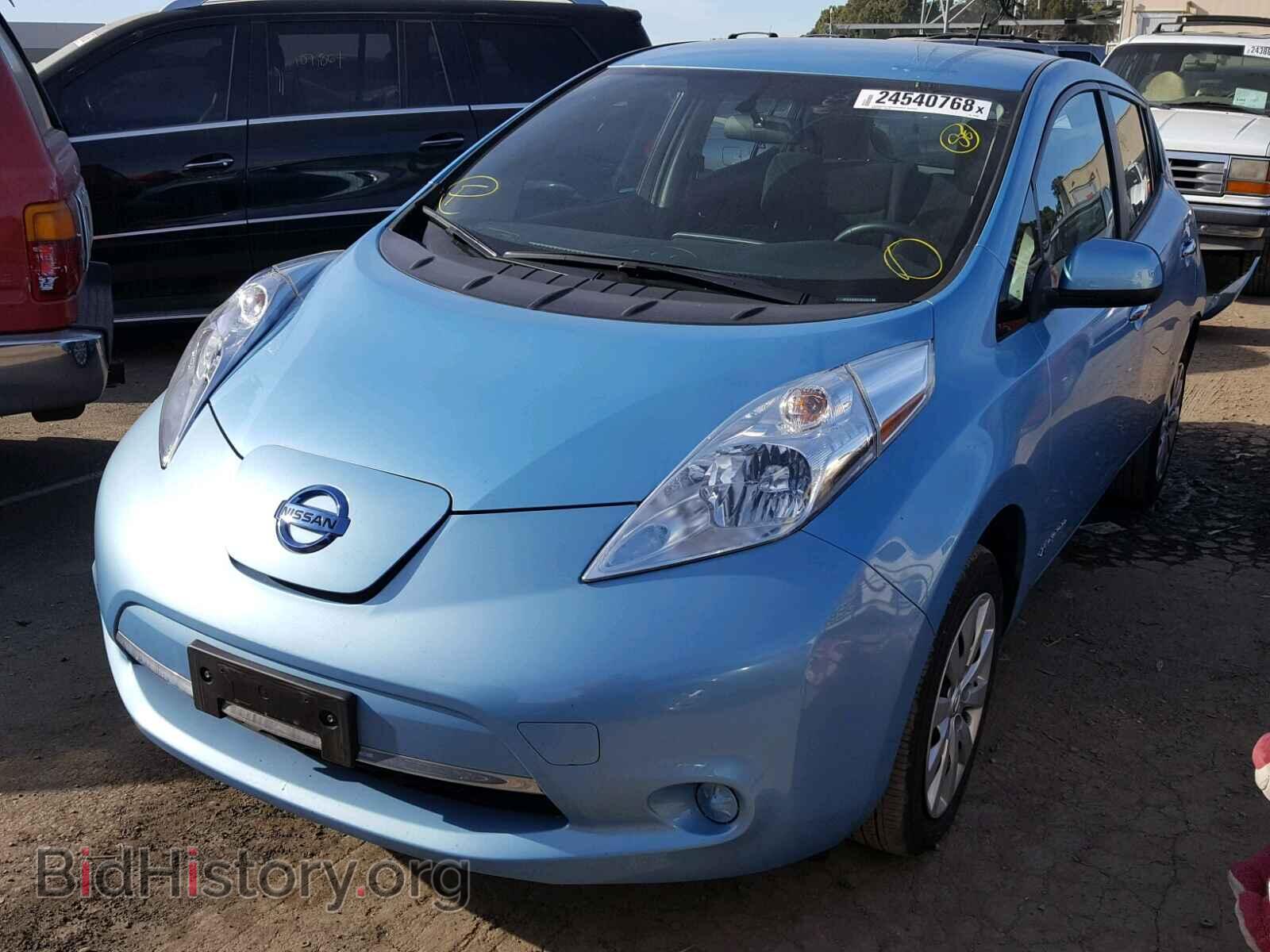 2015 NISSAN LEAF - VIN: 1N4AZ0CP5FC328286 - Фото 2