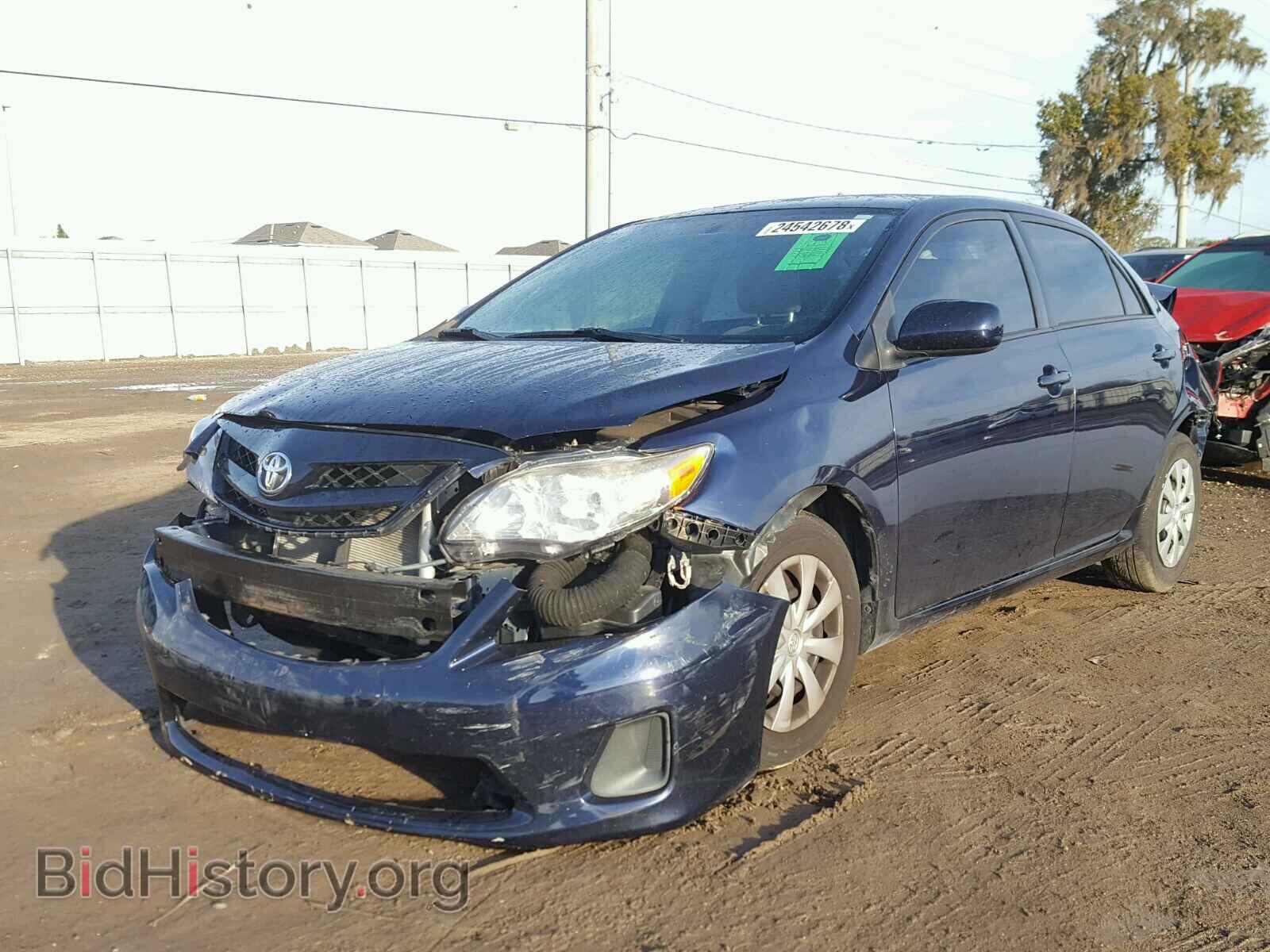 2011 TOYOTA COROLLA BA - VIN: 2T1BU4EE8BC562729 - Фото 2