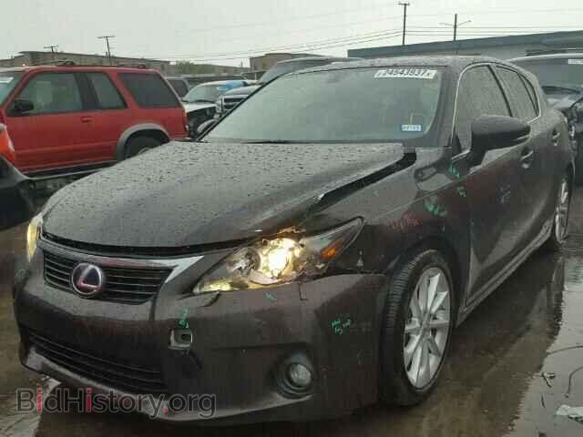 2011 LEXUS CT 200 - VIN: JTHKD5BHXB2033414 - Фото 2