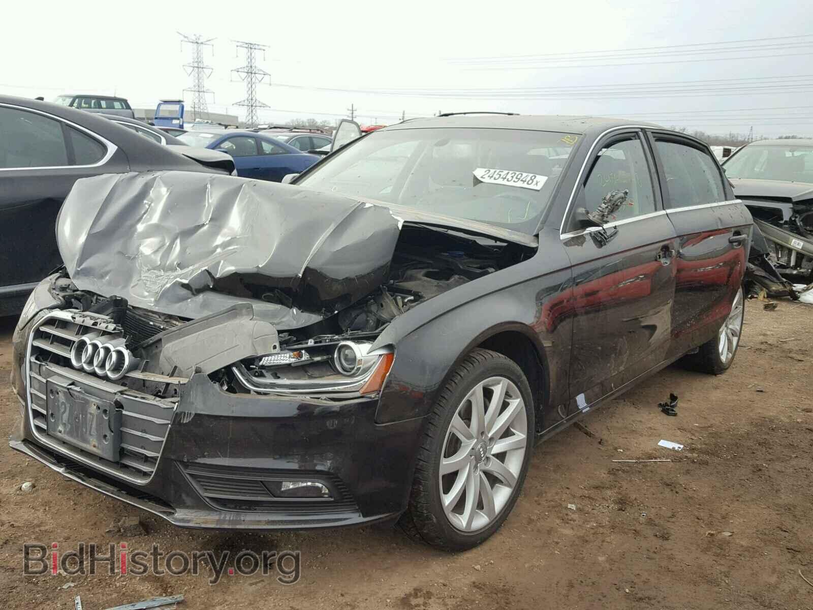 2013 AUDI A4 - VIN: WAUHFAFL9DA142871 - Фото 2
