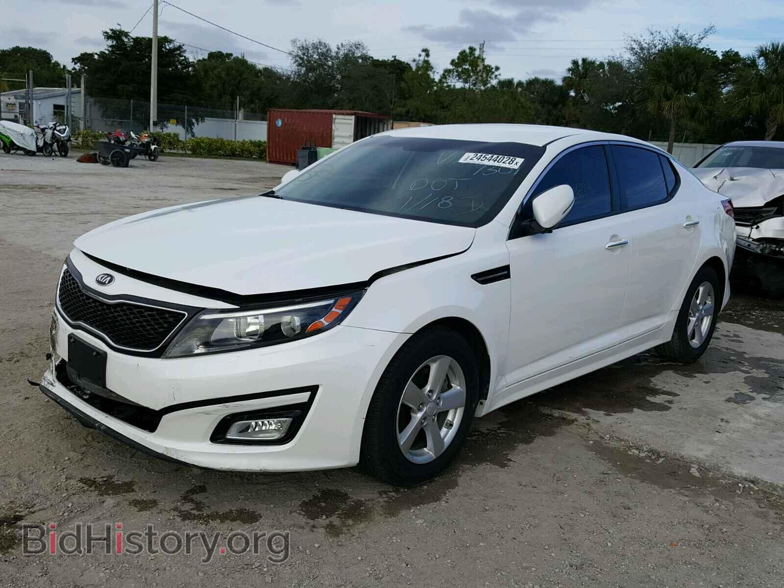 2014 KIA OPTIMA - VIN: KNAGM4A79E5477801 - Фото 2
