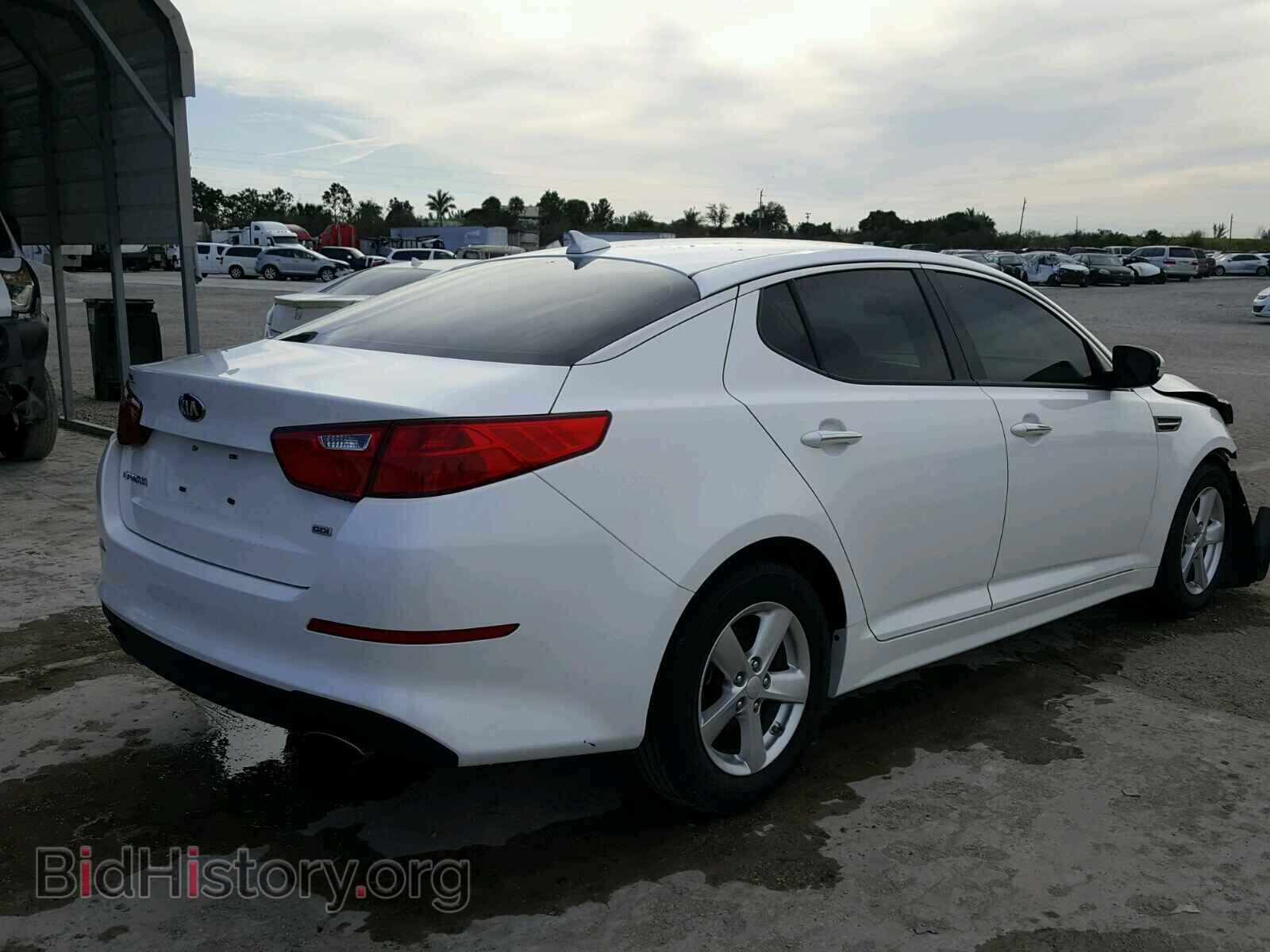 2014 KIA OPTIMA - VIN: KNAGM4A79E5477801 - Фото 4