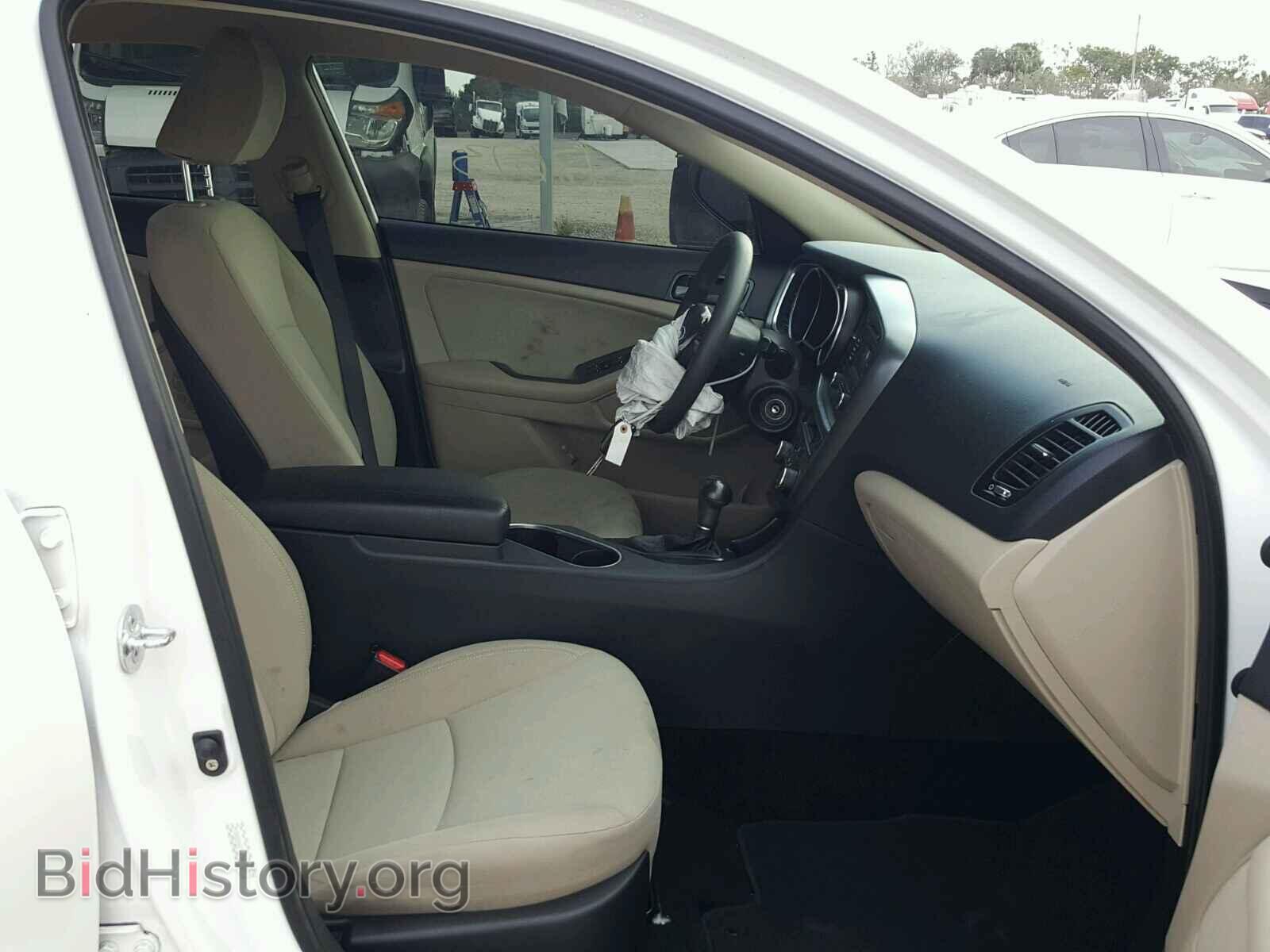 2014 KIA OPTIMA - VIN: KNAGM4A79E5477801 - Фото 5