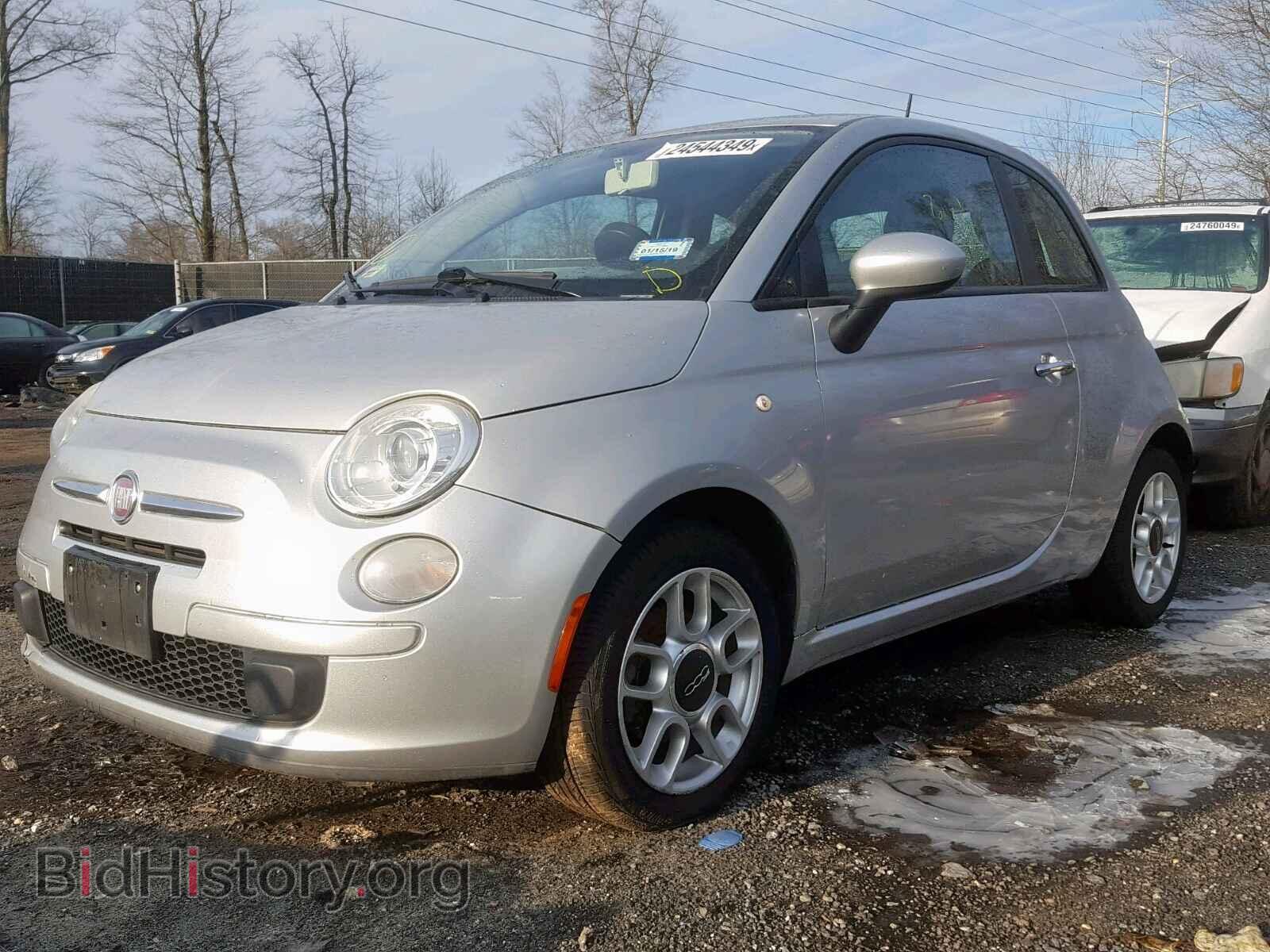 2012 FIAT 500 - VIN: 3C3CFFAR6CT124216 - Фото 2