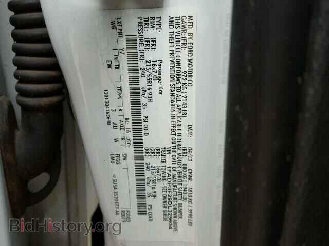 2013 FORD FOCUS - VIN: 1FADP3F29DL325604 - Photo 10