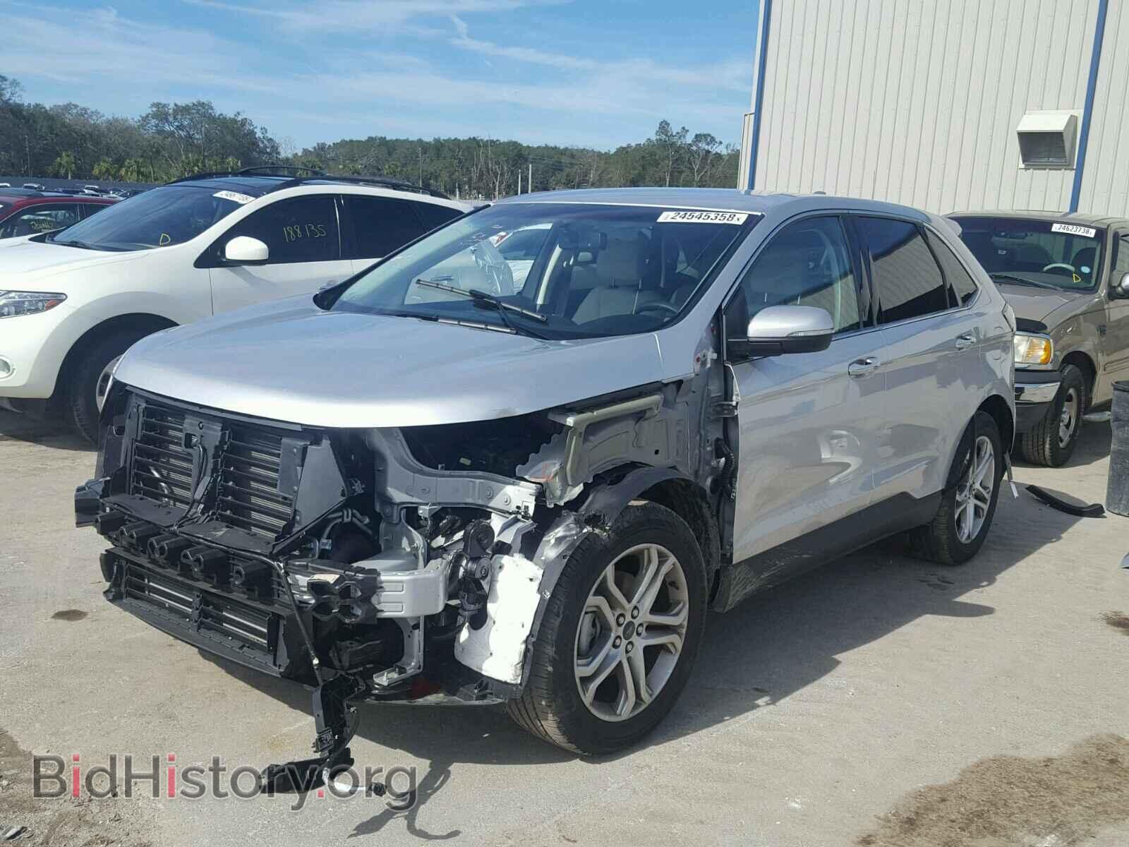 2015 FORD EDGE - VIN: 2FMTK3K97FBB89592 - Фото 2