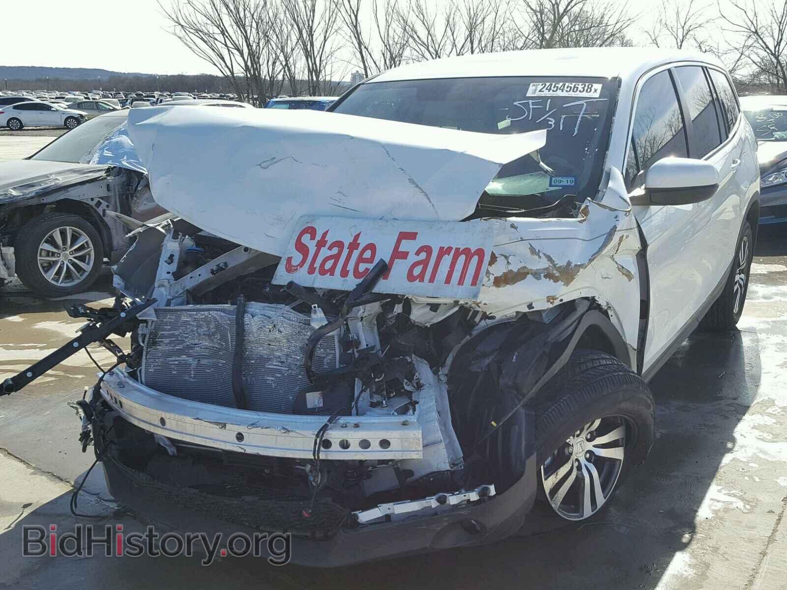 2017 HONDA PILOT - VIN: 5FNYF6H53HB051610 - Фото 2