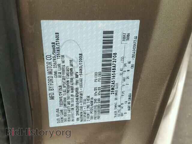 2004 FORD FREESTAR - VIN: 2FMZA51654BA73708 - Photo 10