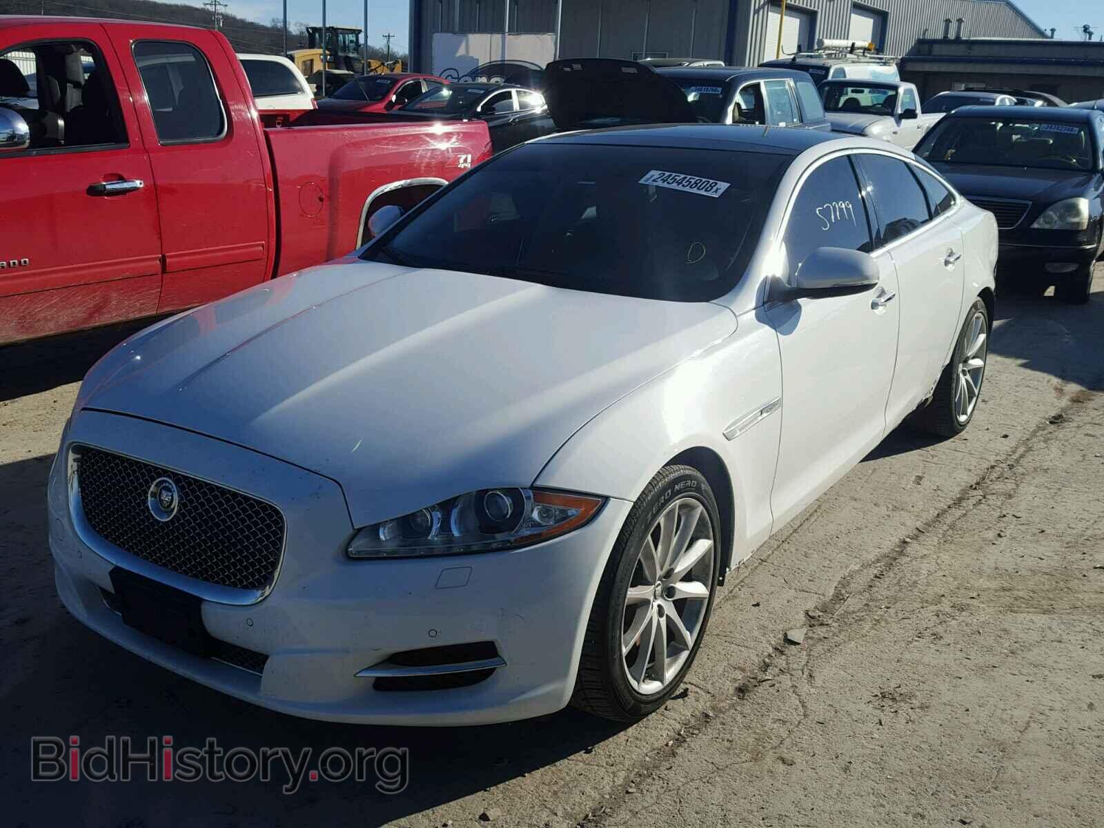 2013 JAGUAR XJ - VIN: SAJWJ1CD1D8V55821 - Фото 2