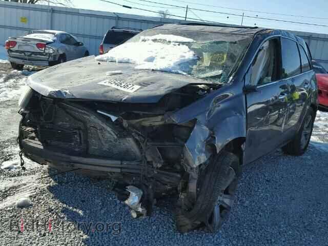 2012 ACURA MDX - VIN: 2HNYD2H32CH526240 - Фото 2