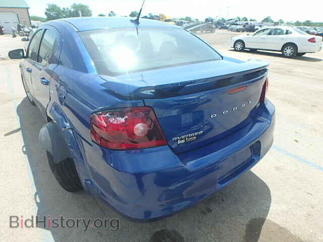 2012 DODGE AVENGER - VIN: 1C3CDZEG2CN251982 - Фото 3