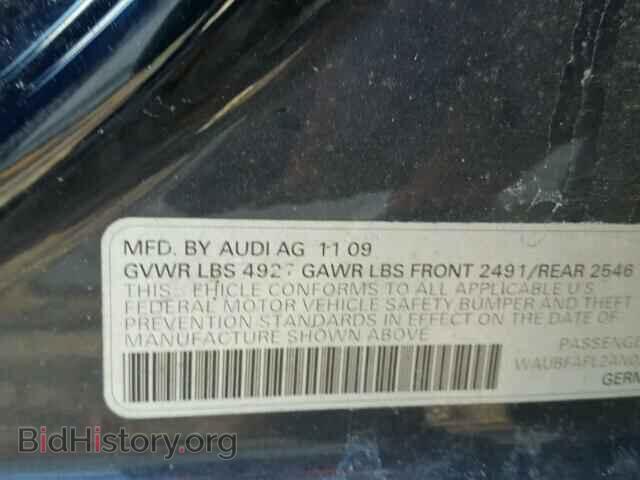 2010 AUDI A4 - VIN: WAUBFAFL2AN034179 - Фото 10