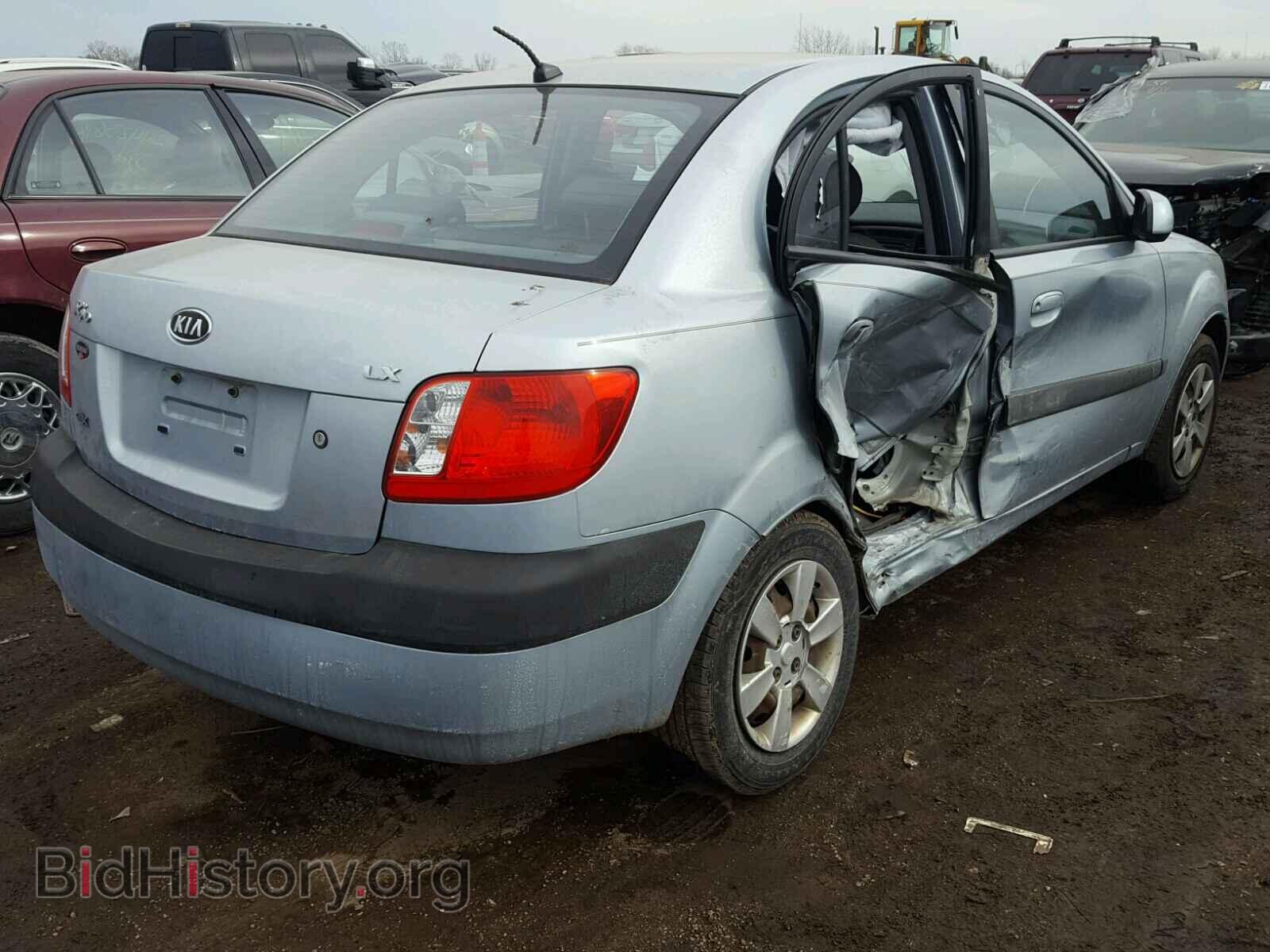 2007 KIA RIO BASE - VIN: KNADE123X76255601 - Фото 4