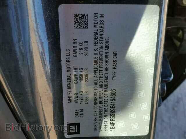 2014 BUICK VERANO - VIN: 1G4PR5SK9E4154606 - Фото 10