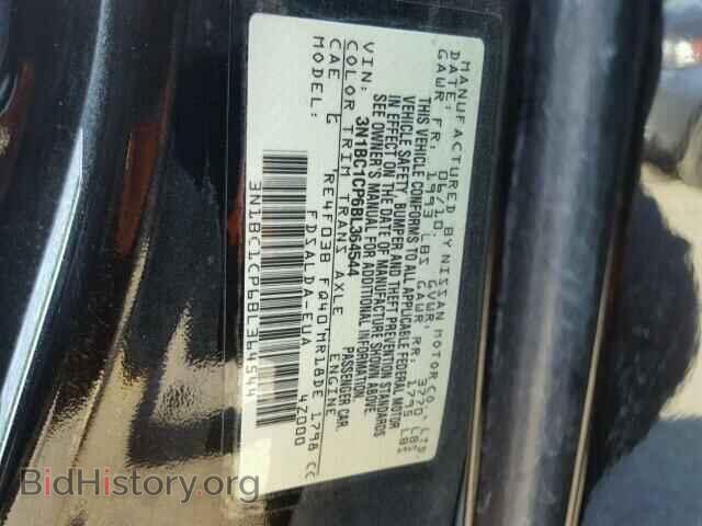 2011 NISSAN VERSA - VIN: 3N1BC1CP6BL364544 - Фото 10