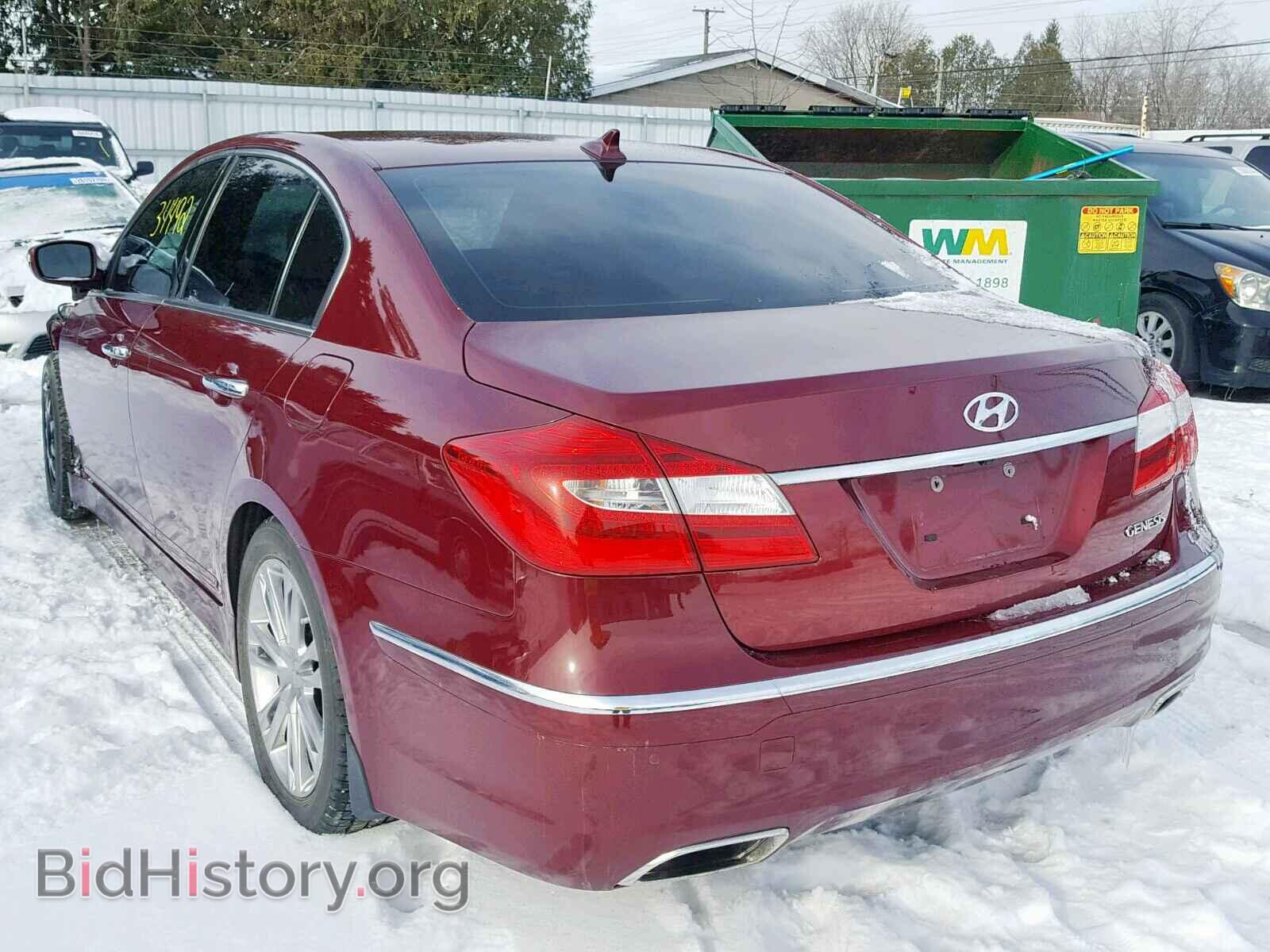 2013 HYUNDAI GENESIS - VIN: KMHGC4DD2DU232989 - Фото 3