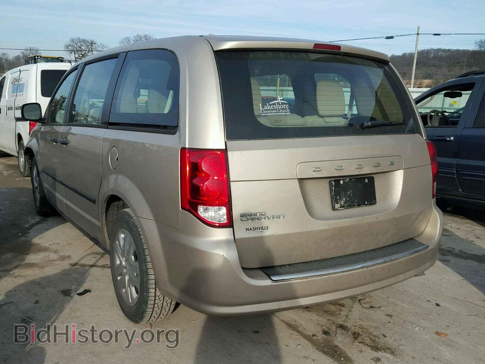2014 DODGE CARAVAN - VIN: 2C4RDGBG0ER191253 - Фото 3