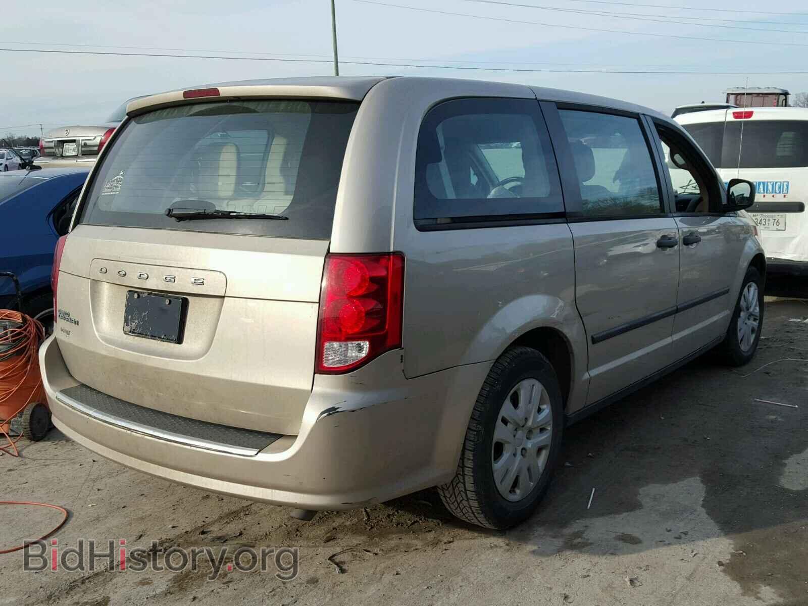 2014 DODGE CARAVAN - VIN: 2C4RDGBG0ER191253 - Фото 4