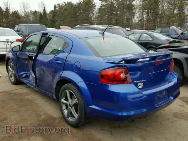 2012 DODGE AVENGER - VIN: 1C3CDZEG7CN228200 - Фото 3