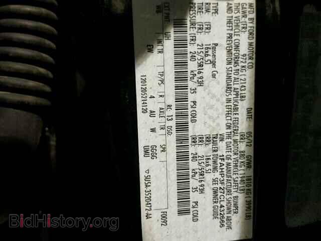 2012 FORD FOCUS - VIN: 1FAHP3F27CL432666 - Photo 10