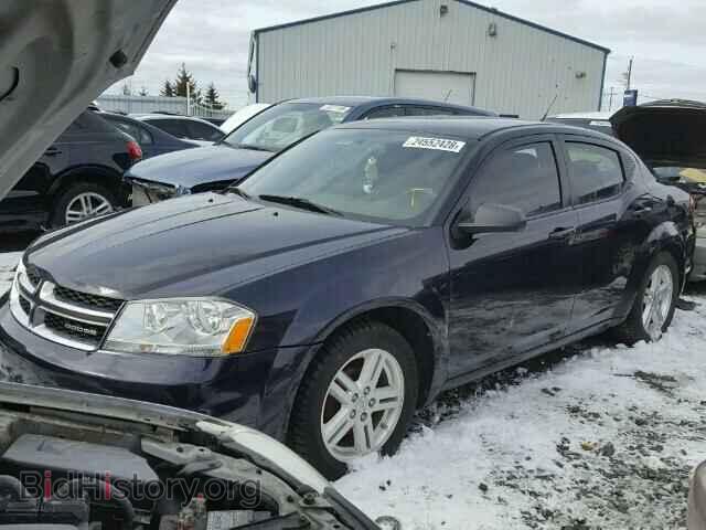 2011 DODGE AVENGER - VIN: 1B3BD4FB0BN507615 - Фото 2