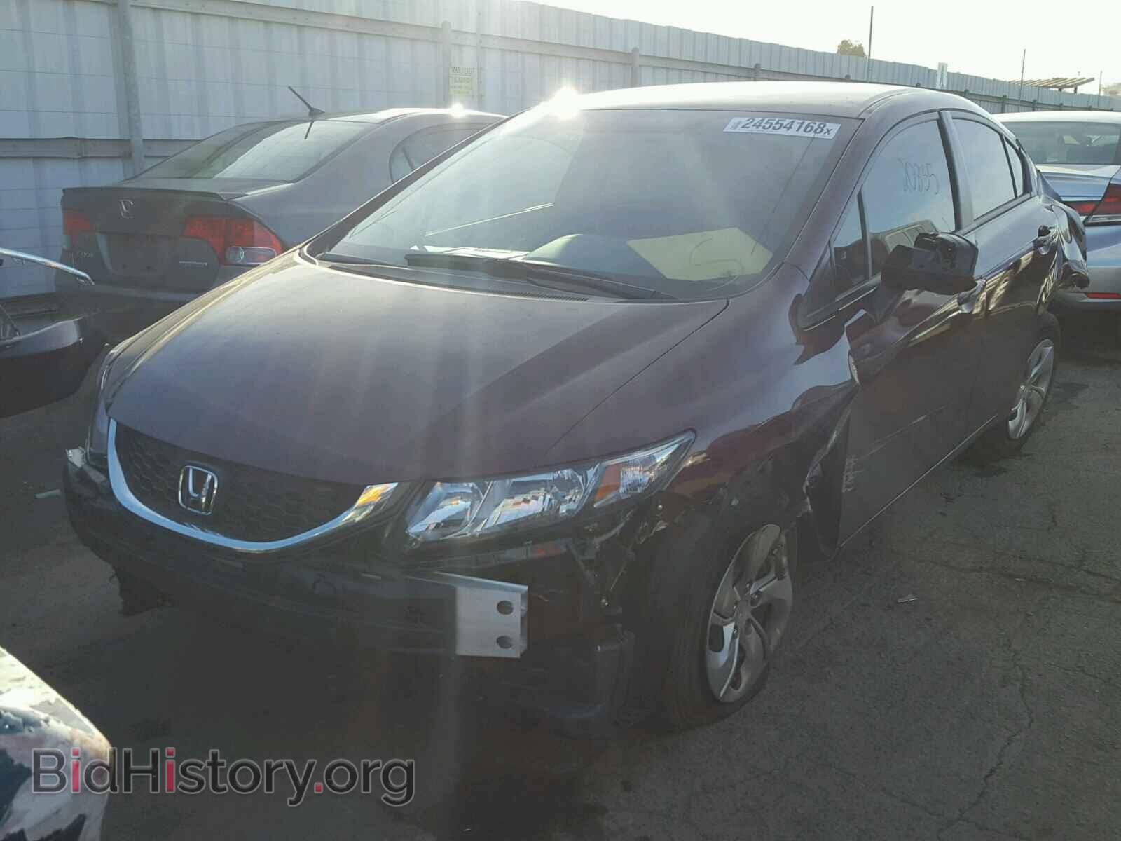2013 HONDA CIVIC - VIN: 19XFB2F58DE237514 - Фото 2