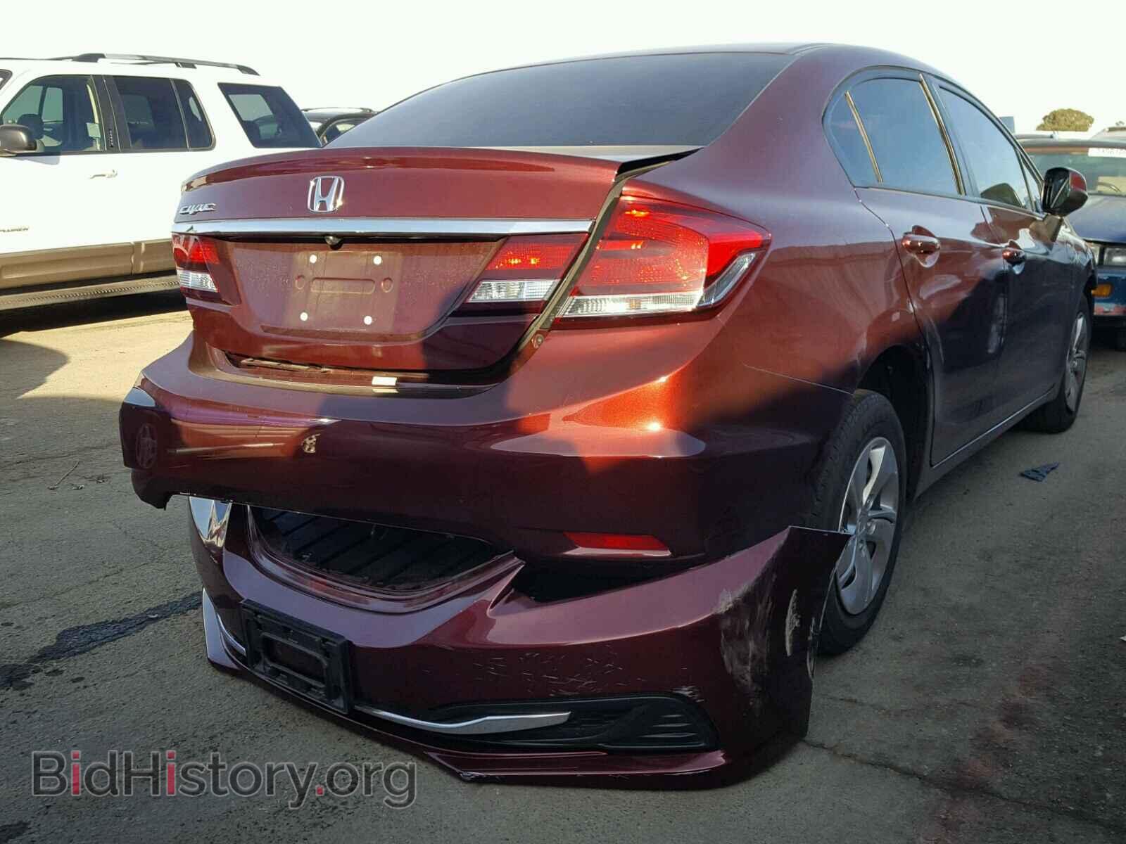 2013 HONDA CIVIC - VIN: 19XFB2F58DE237514 - Фото 4