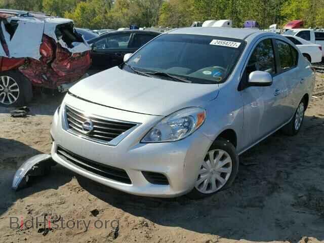 2012 NISSAN VERSA - VIN: 3N1CN7APXCL810569 - Фото 2