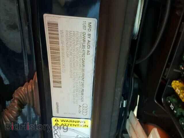 2008 AUDI A4 - VIN: WAUAF48H68K008573 - Фото 10