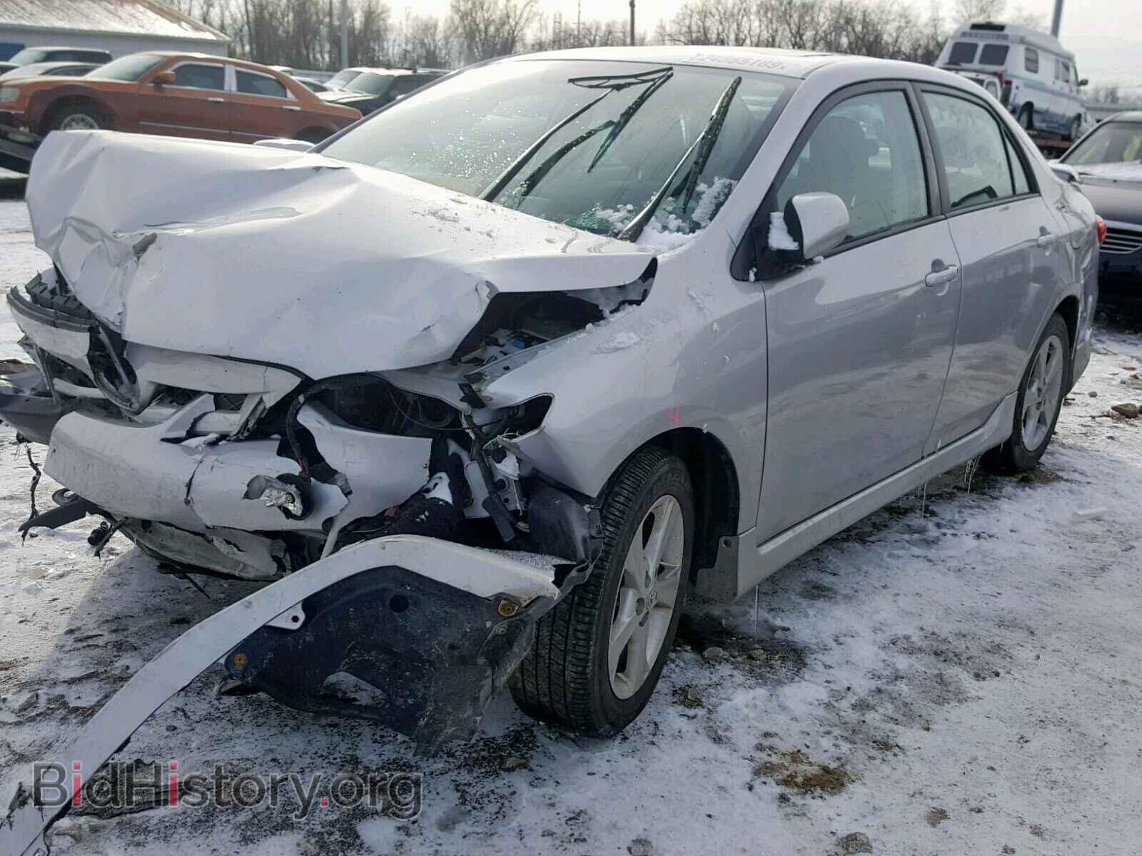 2012 TOYOTA COROLLA BA - VIN: 2T1BU4EE3CC790428 - Фото 2