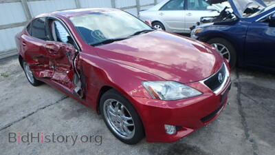 2006 Lexus IS250 IS250 AWD, maroon — VIN JTHCK262665005001, Copart