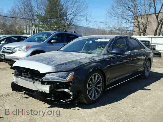 2011 AUDI A8 - VIN: WAURVAFD2BN028166 - Фото 2