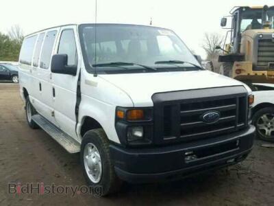 2010 Ford ECONOLINE, white — VIN 1FBNE3BL9ADA98282, Copart