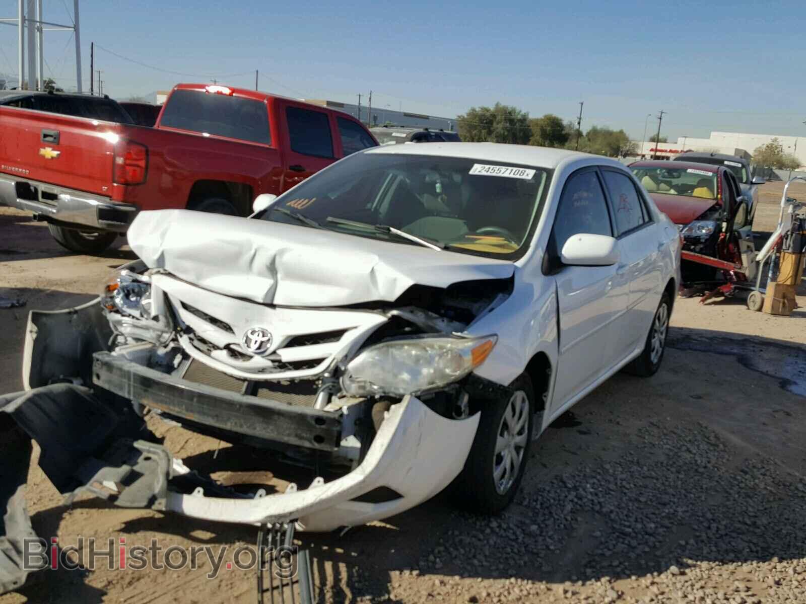 2011 TOYOTA COROLLA BA - VIN: 2T1BU4EE3BC570852 - Фото 2
