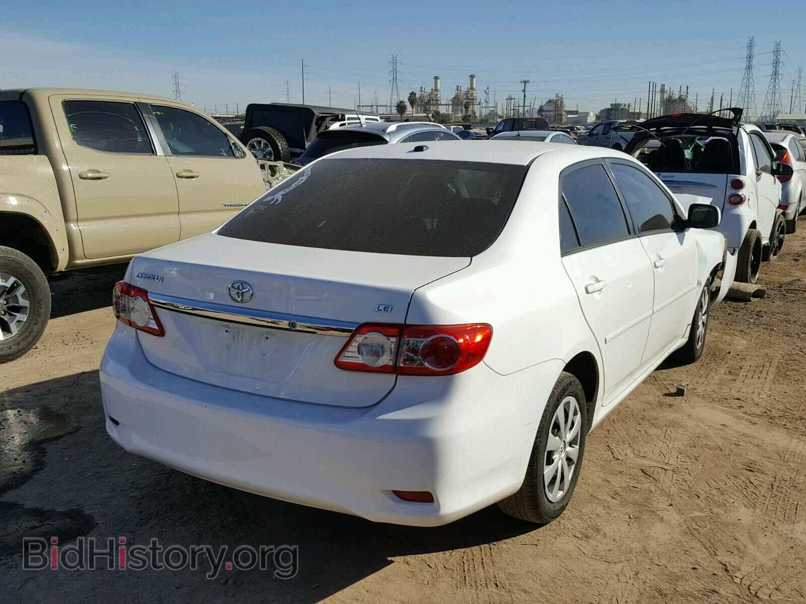 2011 TOYOTA COROLLA BA - VIN: 2T1BU4EE3BC570852 - Фото 4