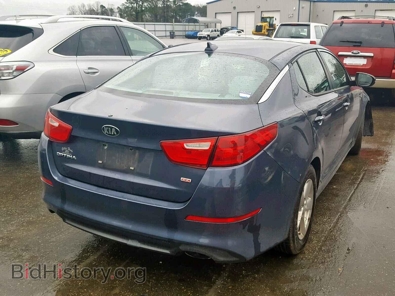 2015 KIA OPTIMA - VIN: 5XXGM4A78FG483735 - Photo 4