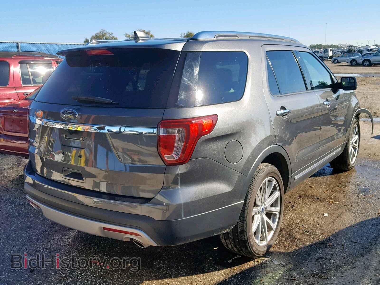 2017 FORD EXPLORER L - VIN: 1FM5K7F83HGC33584 - Фото 4
