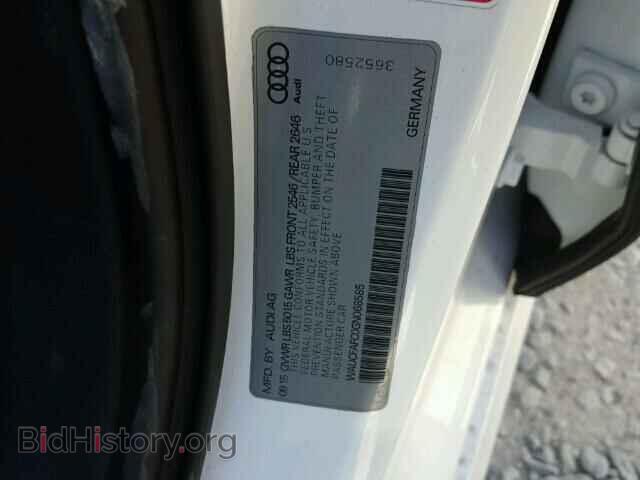 2016 AUDI A6 - VIN: WAUCFAFC0GN068585 - Photo 10