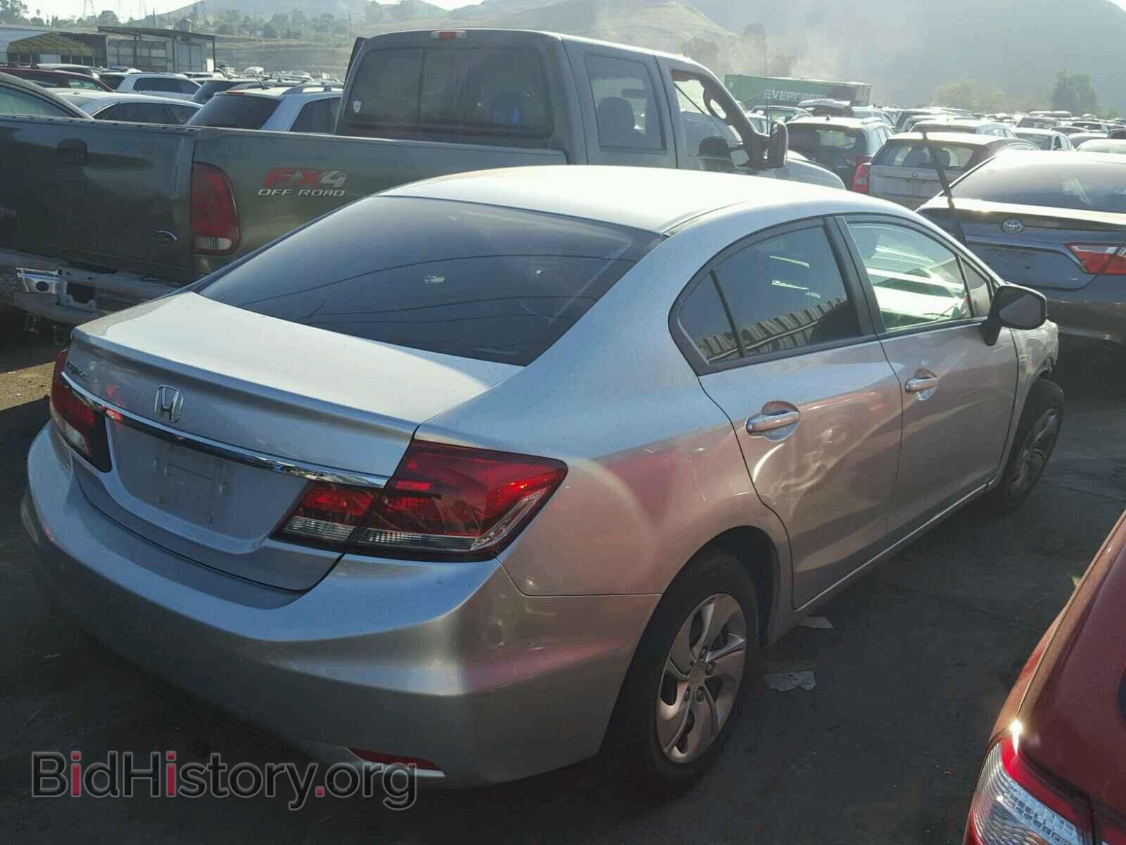 2013 HONDA CIVIC - VIN: 19XFB2F56DE217603 - Фото 4