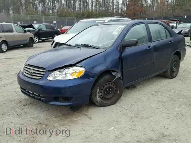 2003 TOYOTA COROLLA - VIN: 2T1BR32E83C017762 - Photo 2