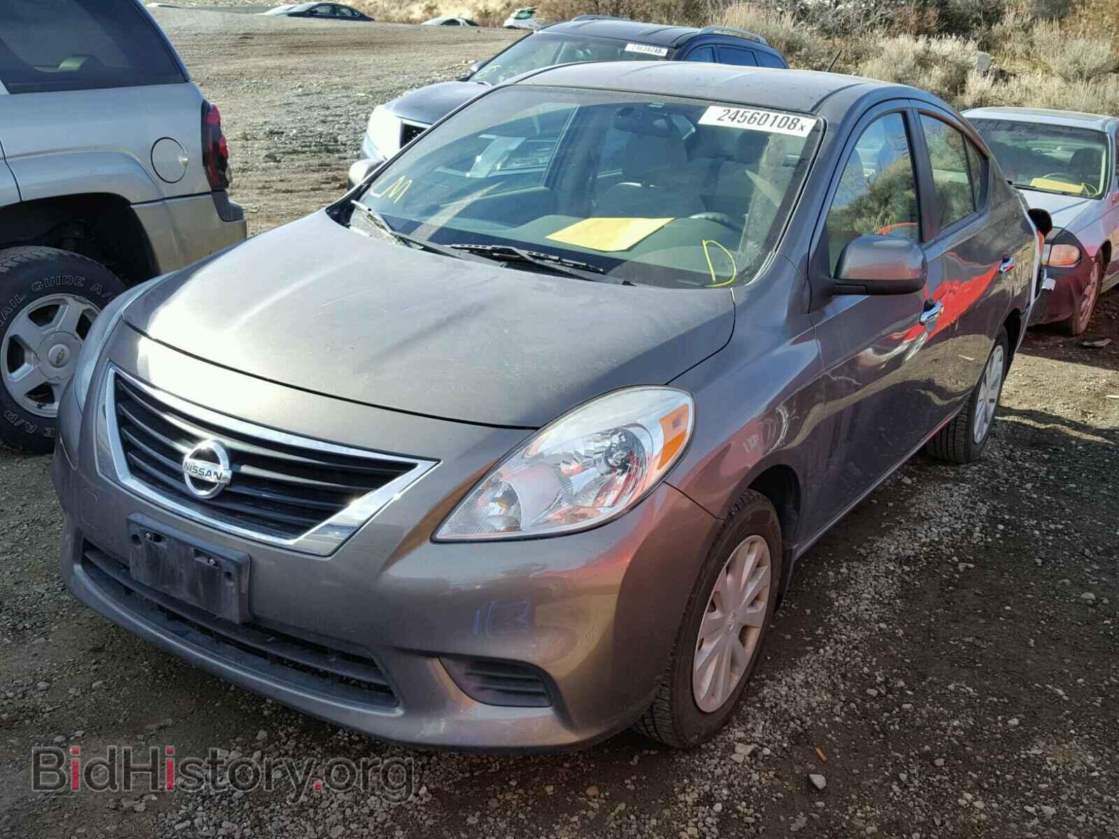 2012 NISSAN VERSA - VIN: 3N1CN7AP8CL837415 - Фото 2