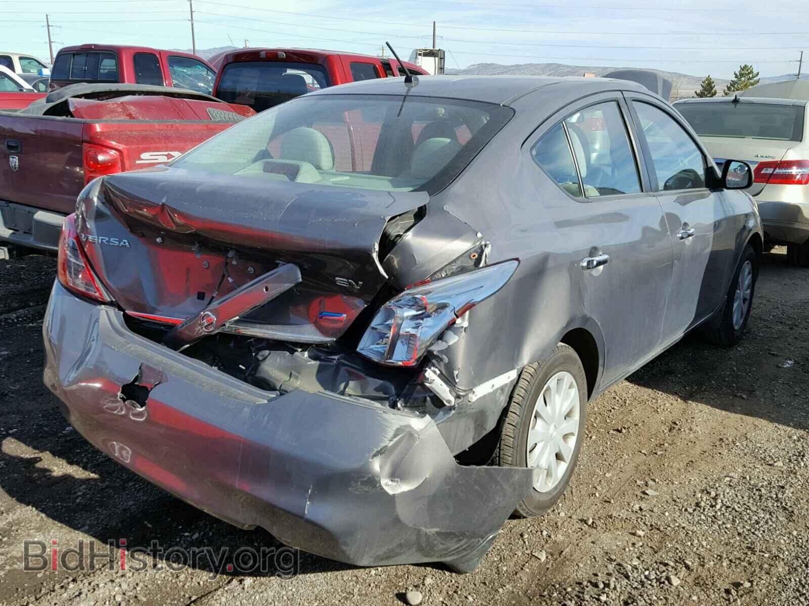 2012 NISSAN VERSA - VIN: 3N1CN7AP8CL837415 - Фото 4