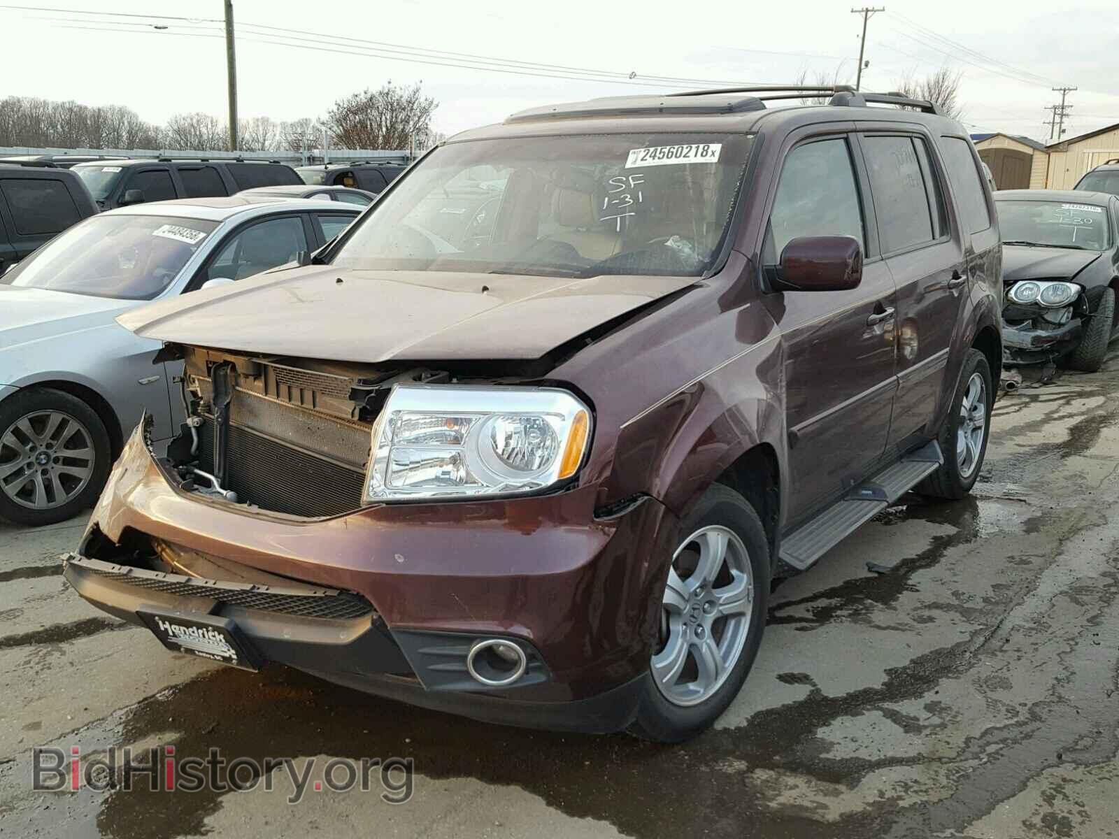 2012 HONDA PILOT - VIN: 5FNYF4H54CB045148 - Фото 2
