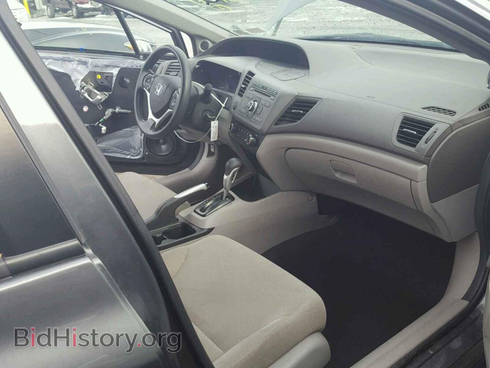 2012 HONDA CIVIC - VIN: 2HGFB2F82CH609539 - Фото 5