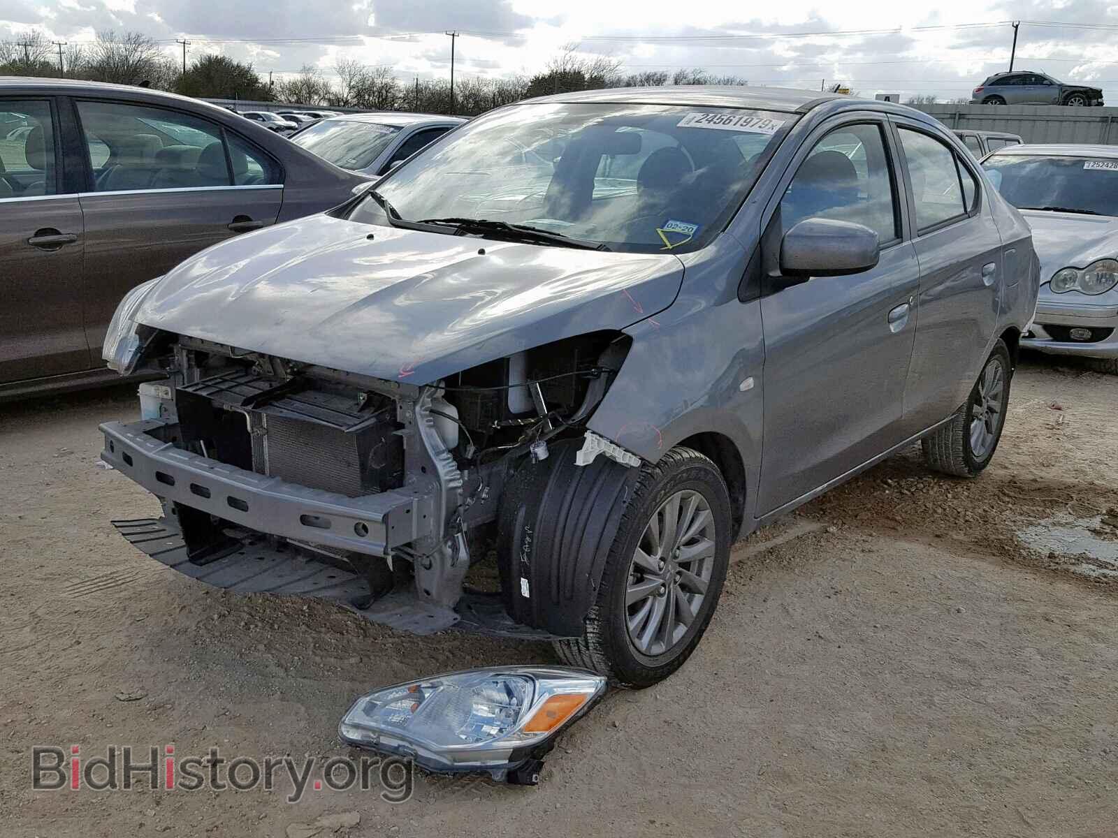 2018 MITSUBISHI MIRAGE - VIN: ML32F3FJ0JHF07689 - Фото 2